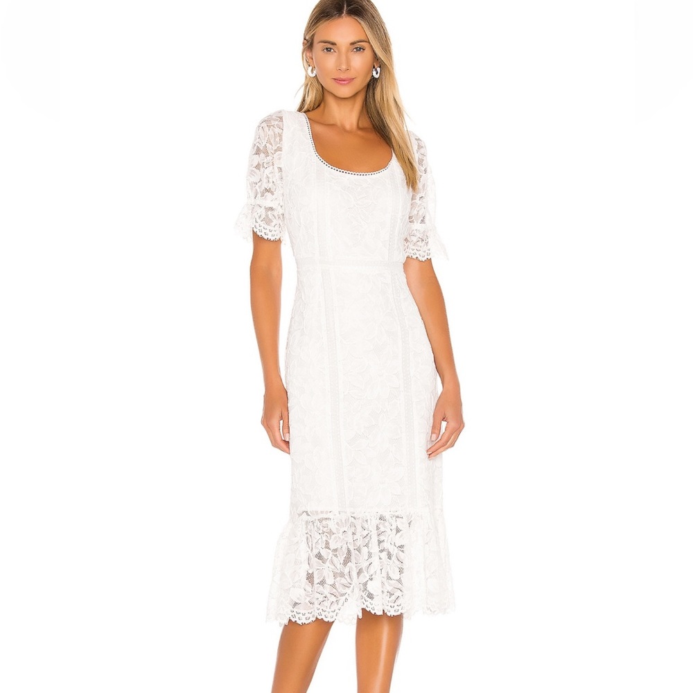 BB Dakota by Steve Madden Just in Lace Midi Dress